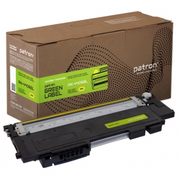 Тонер-картридж сумісний Samsung clt-y406s green label, жовтий Patron (pn-y406gl) CT-SAM-CLT-Y406SPNGL