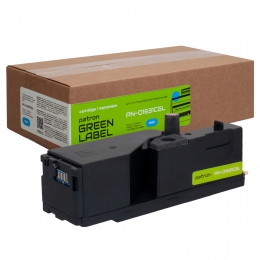 Тонер-картридж сумісний xer 106r01631 green label, блакитний Patron (pn-01631cgl) CT-XER-106R01631PNGL
