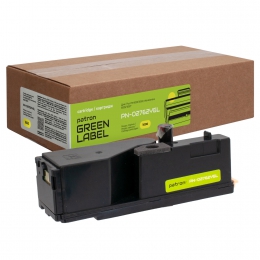 Тонер-картридж сумісний xer 106r02762 green label, жовтий Patron (pn-02762ygl) CT-XER-106R02762PNGL