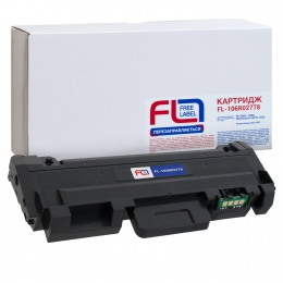 Тонер-картридж сумісний xer 106r02778 (ph 3052) free label (fl-106r02778) CT-XER-106R02778-FL