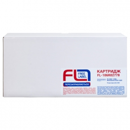 Тонер-картридж сумісний xer 106r02778 (ph 3052) free label (fl-106r02778) CT-XER-106R02778-FL