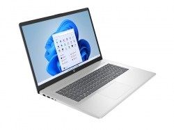 Ноутбук HP 17-cn4048ua 17.3" FHD IPS AG, Intel 5-120U, 16GB, F512GB, UMA, Win11, серебристый D06HBEA