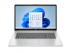 Ноутбук HP 17-cp3020ua 17.3" FHD IPS AG, AMD R7-7730U, 16GB, F1TB, UMA, Win11, сріблястий D06HGEA