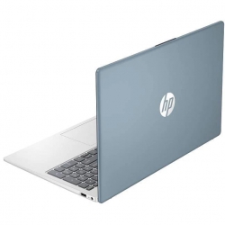 Ноутбук HP 15-fd0197ua 15.6" FHD IPS AG, Intel 3-100U, 24GB, F1TB, UMA, DOS, синий D16CLEA