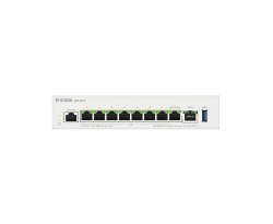 Мультисервiсний Маршрутизатор D-Link DBR-600-P, 7x2.5GE LAN PoE, 1x2.5GE LAN/WAN PoE, 1x2.5GE WAN, 1xUSB 3.0, 120Вт
