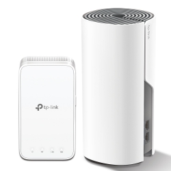 Маршрутизатор TP-LINK DECO E3 2PK (Deco E4R +Deco M3W) AC1200 2xFE LAN/WAN MU-MIMO MESH DECO-E3-2-PACK