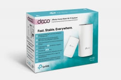 Маршрутизатор TP-LINK DECO E3 2PK (Deco E4R +Deco M3W) AC1200 2xFE LAN/WAN MU-MIMO MESH DECO-E3-2-PACK