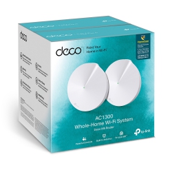Маршрутизатор TP-LINK DECO M5 2PK AC1300 1xGE LAN 1xGE WAN MU-MIMO MESH DECO-M5-2-PACK