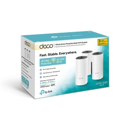 Маршрутизатор TP-LINK DECO P9 3PK AC1200+AC1000 2xGE LAN/WAN Powerline MESH DECO-P9-3-PACK
