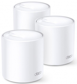 Маршрутизатор TP-LINK DECO X20 3PK AX1800 1xGE LAN 1xGE WAN MU-MIMO OFDMA MESH DECO-X20-3-PACK