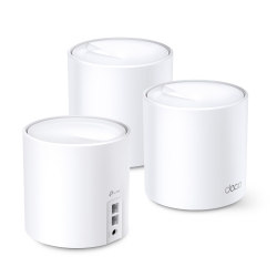 Маршрутизатор TP-LINK DECO X20 3PK AX1800 1xGE LAN 1xGE WAN MU-MIMO OFDMA MESH DECO-X20-3-PACK