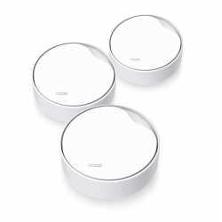 Маршрутизатор TP-LINK DECO X50 PoE 3PK AX3000 1xGE LAN/WAN 1x2,5GE LAN/WAN MU-MIMO OFDMA MESH DECO-X50-POE-3-PACK