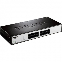 Комутатор D-Link DES-1016D 16xFE, Некерований DES-1016D/E