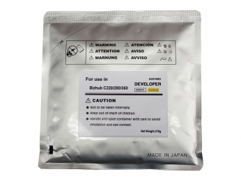 Девелопер для Konica Minolta c220 dv311y Yellow CET8435 (a0xv08d) CET DEV-MIN-C220-Y-CET