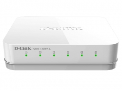 Коммутатор D-Link DGS-1005A 5xGE, Неуправлямый