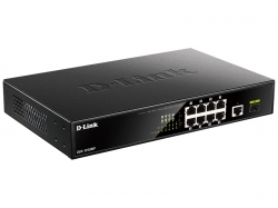 Коммутатор D-Link DGS-1010MP 9xGE PoE, 1xSFP, 125W