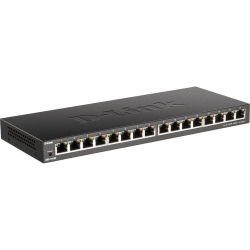 Коммутатор D-Link DGS-1016S/E 16xGE, Неуправляемый
