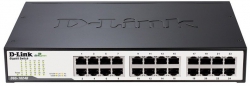 Коммутатор D-Link DGS-1024D 24xGE, Неуправляемый