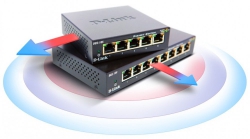 Коммутатор D-Link DGS-105/E 5xGE, Неуправлямый