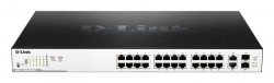 Коммутатор D-Link DGS-1100-26MPP 24xGE PoE, 518Вт, EasySmart