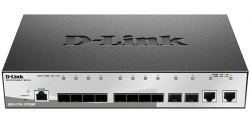 Коммутатор D-Link DGS-1210-12TS/ME 10xSFP, 2xGE