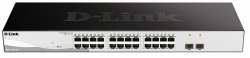 Комутатор D-Link DGS-1210-26 rev F1 24xGE, 2xSFP Websmart
