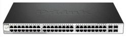 Коммутатор D-Link DGS-1210-52 48xGE, 4xSFP, WebSmart