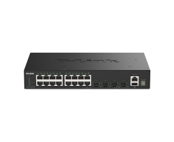 Коммутатор D-Link DGS-1530-20 16xGE, 4xSFP+ Управляемый, L2+