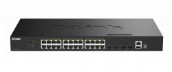 Коммутатор D-Link DGS-1530-28 24xGE, 4xSFP+ Управляемый, L2+
