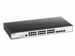 Коммутатор D-Link DGS-3000-28LP 24xGE PoE, 4xSFP, 193Вт, L2