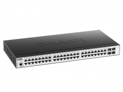 Коммутатор D-Link DGS-3000-52L 48xGE, 4xSFP, L2