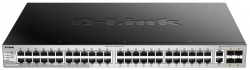 Комутатор D-Link DGS-3130-54S 48xGE, 2x10GE, 4xSFP+, L3 DGS-3130-54TS