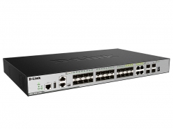 Коммутатор D-Link DGS-3630-28SC 20xSFP, 4xSFP/GE, 4xSFP+, L3