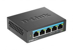 Коммутатор D-Link DMS-105 5x2.5GE, Неуправлямый