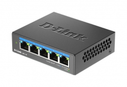 Коммутатор D-Link DMS-105 5x2.5GE, Неуправлямый
