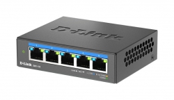 Коммутатор D-Link DMS-105 5x2.5GE, Неуправлямый