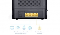 Маршрутизатор D-Link DWR-953V2 AC1200, 4G/LTE, 4xGE LAN, 1xGE WAN, Слот для SIM-карты