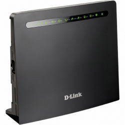 Маршрутизатор D-Link DWR-980 AC1200, 4G/LTE, 1xGE WAN, 4xGE LAN, 1xADSL/VDSL RJ11, 2xFXS RJ11, 1xUSB, Слот для SIM-карты