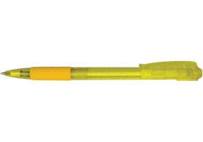 Ручка кулькова автомат. ECONOMIX BRILLANT 0,5 мм. Корпус ассорті, пише синім E10191-25