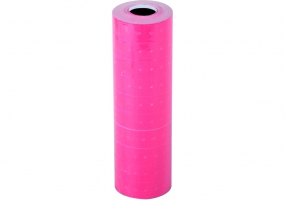 Этикетки-ценники 21х12 мм Economix, 1000 шт/рул., Розовые ECONOMIX E21301-09
