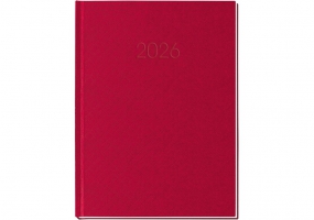 Щоденник датований, КЛІТИНКА, червоний, А5 ECONOMIX E21609-03
