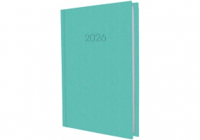 Ежедневник датированный, CONFETTI, бирюзовый, А5 ECONOMIX E21613-21