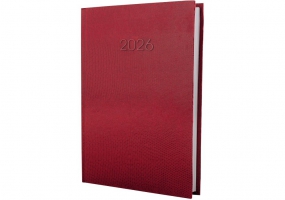 Щоденник датований, SNAKE (ЗМІЯ), червоний, А5 ECONOMIX E21633-03
