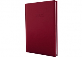 Щоденник датований, ALLEGRA, бордо, А5 ECONOMIX E21691-18