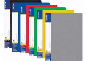 Папка А4 с 20 файлами Economix Light, ассорти E37602