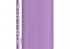 Папка-скоросшиватель А4 Economix Light с перфорацией, фиолетовая E38504-12
