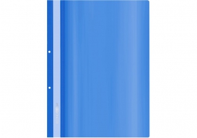 Папка-швидкозшивач А4 Economix Light з перфорацією, 140/100, синя E38505-02