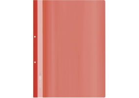 Папка-швидкозшивач А4 Economix Light з перфорацією, 140/100, червона E38505-03