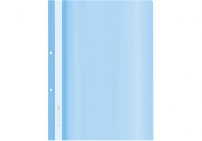 Папка-швидкозшивач А4 Economix Light з перфорацією, 140/100, блакитна E38505-11