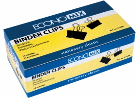 Биндеры для бумаги 19 мм Economix, 12 шт. E41004